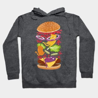 Cat Burger Hoodie